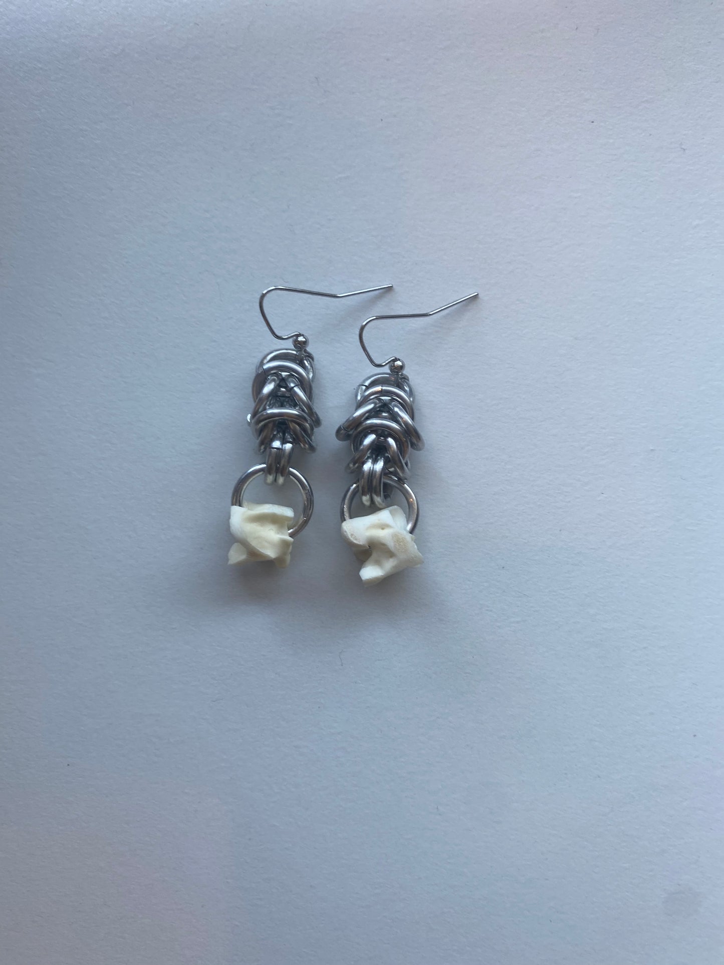 Snake Vertebrae Earrings