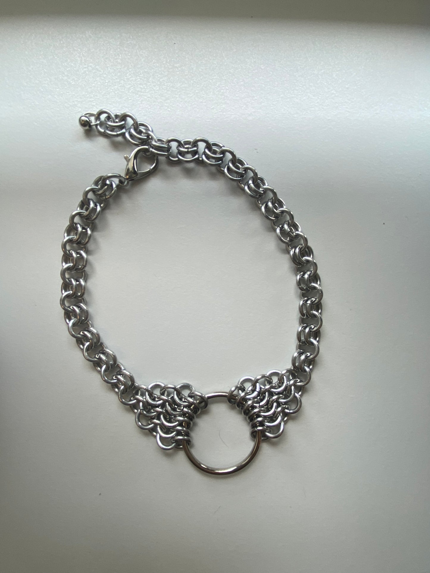 Chainmail O ring Necklace