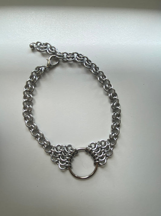 Chainmail O ring Necklace