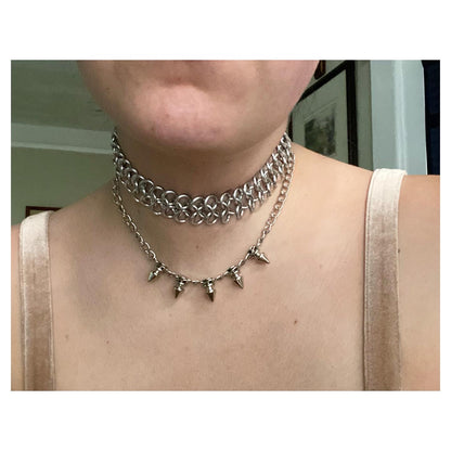 BASIC BITCH CHAINMAIL CHOKER