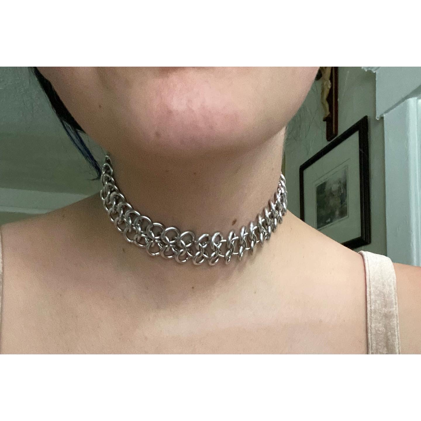 BASIC BITCH CHAINMAIL CHOKER