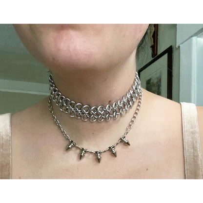 BASIC BITCH CHAINMAIL CHOKER